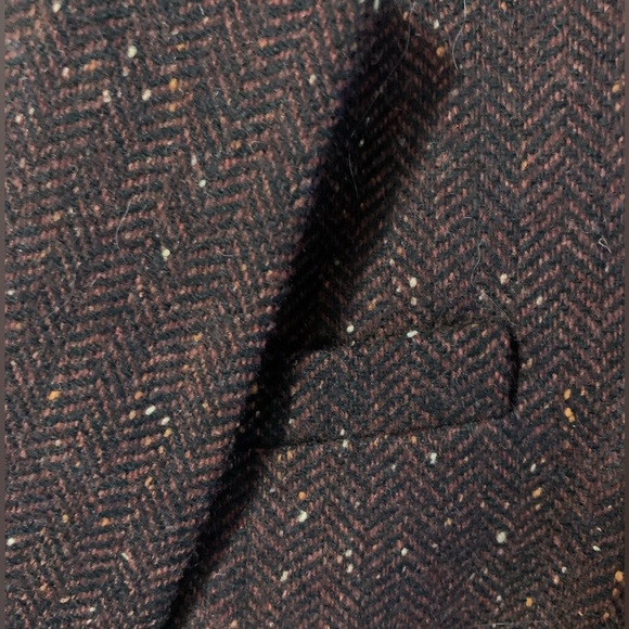 Burgundy Wool blazer - banana republic size 4 - Picture 5 of 5
